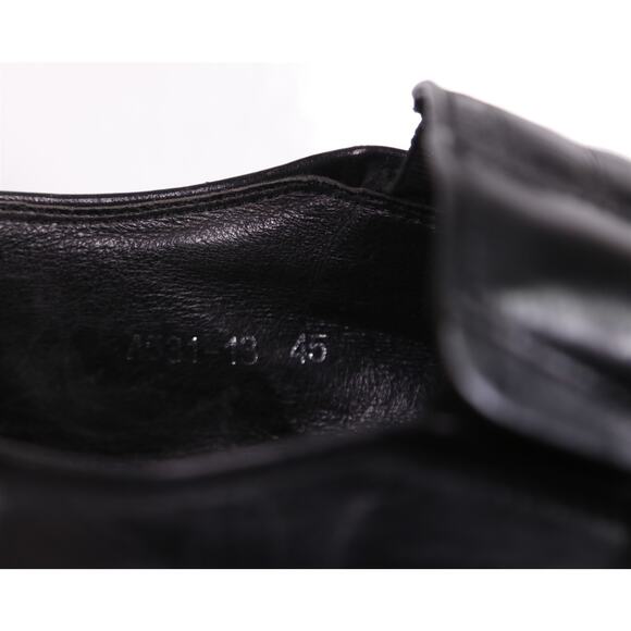 JM Weston Black Leather Point Toe Buckle Dress Shoes Eu 45 - US 12 - Picture 11 of 11